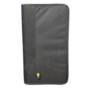 Case Logic Black CD Carrying Case Holds 30 DVD CD Music Movies Removable Sleeves